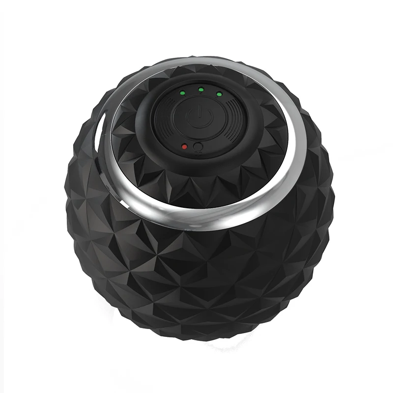 Electric fascia ball Body massager recovery 4 adjustment silicone muscle relaxation relief the pain vibration massage ball