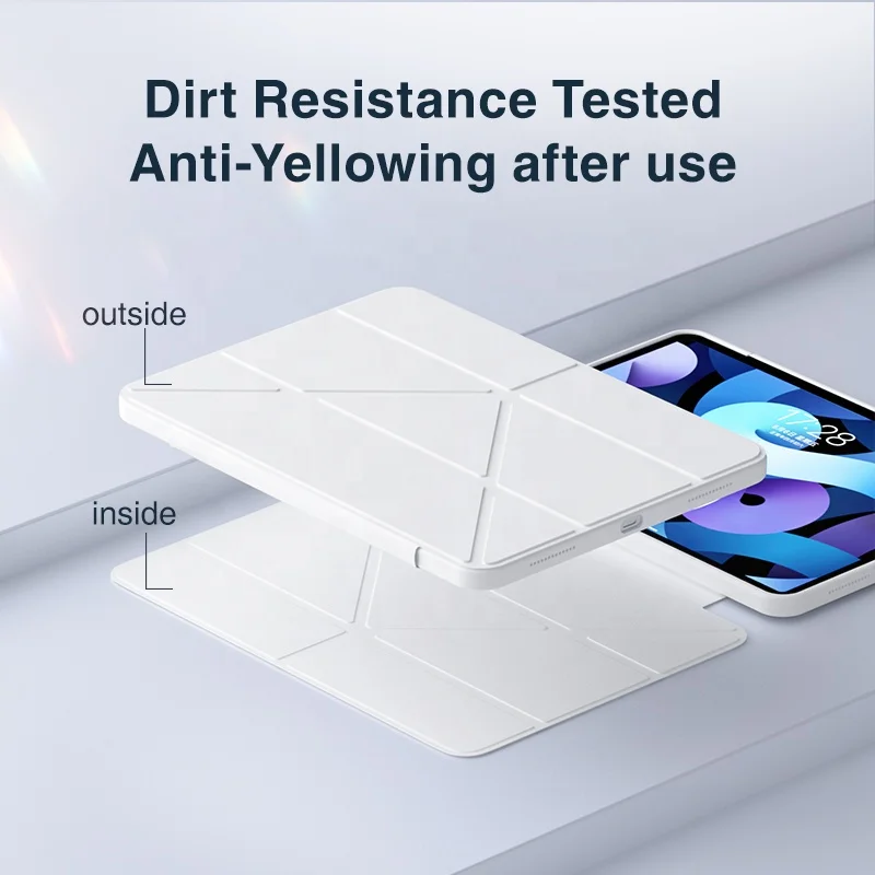 2022 New Shockproof Detachable Origami Smart Cover Magnetic iPad case with pencil holder For iPad Pro 11 2022 iPad Air 10.9 2020
