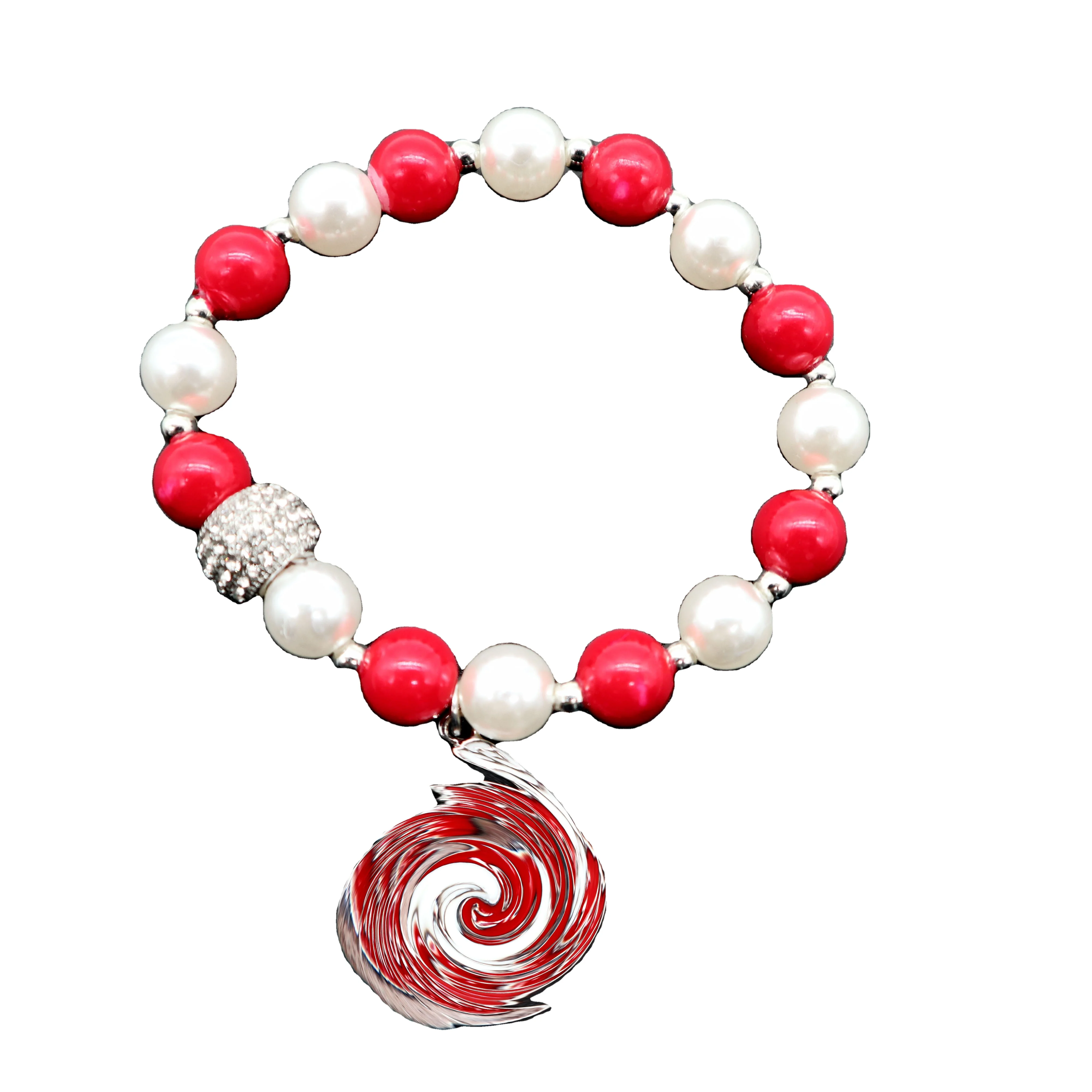 Wholesale Natural Gemstone Bangles Stone Beads Bracelet greek letters Bead Bracelets For Women And Men