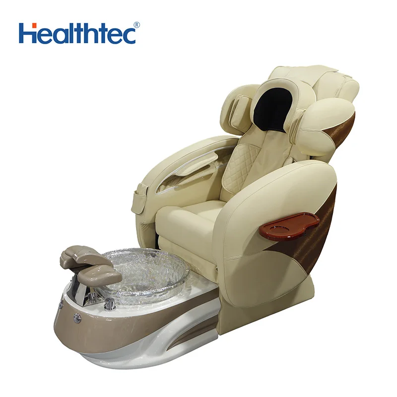 Modern Luxury Beauty Nail Salon Equipment Electric Reclining Manicure Foot Spa Massage Pedicure Chair