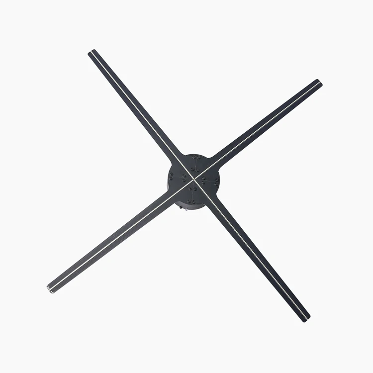 China factory 65 cm 3D hologram fan 4 blades logo advertising projector with wifi