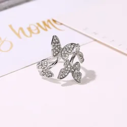 Classic 18K White Gold Ring Ruby Engagement Wedding Ring Ring Jewelry