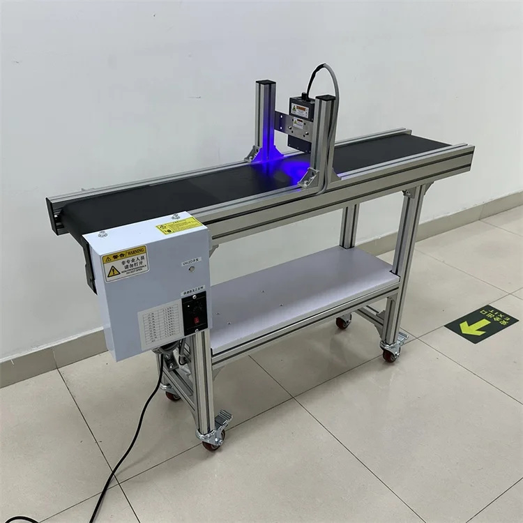 F7020 Air Cooling UV LED Curing System Tunnel Dryer Curing Lamp Conveyor Belt for UV Printing Machine
