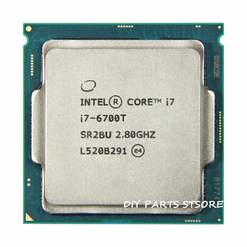Intel core  Quad-core  I7-6700T I7 6700T 4 Croe  LGA 1151  3.20GHz  6M RAM DDR3L-1333, DDR3L-1600 DDR4 GPU HD530
