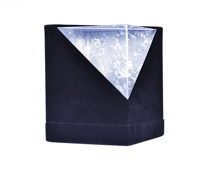 wholesale handmade foam jewelry box package interior box design manufacture direct sale luxury ornament box