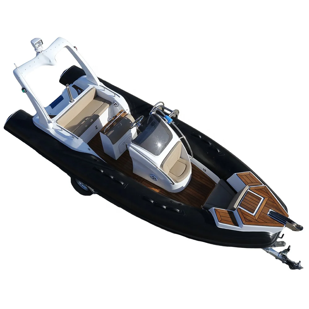 CE 5.8m 19 feet fiberglass rigid inflatable boats(RIB580 boat)For Sale