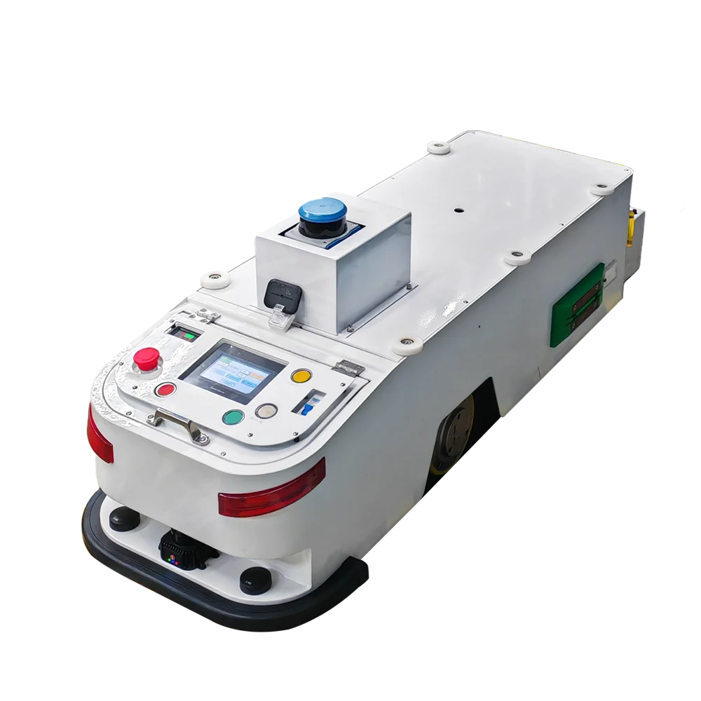 MDBOT Laser Navigation Tail Towed Agv Intelligent Amr Robot with radar Guided Sensor for Industrial material handling