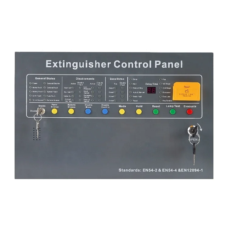 Fire Alarm Gas Extinguisher Control Panel For the 24V The Best Price