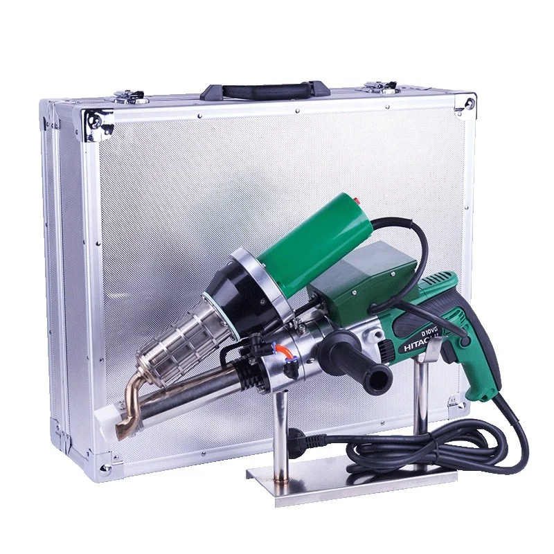 Hand Plastic Extrusion Welding Machine / Hot Air Plastic Welder Extruder  SMD-NS600B