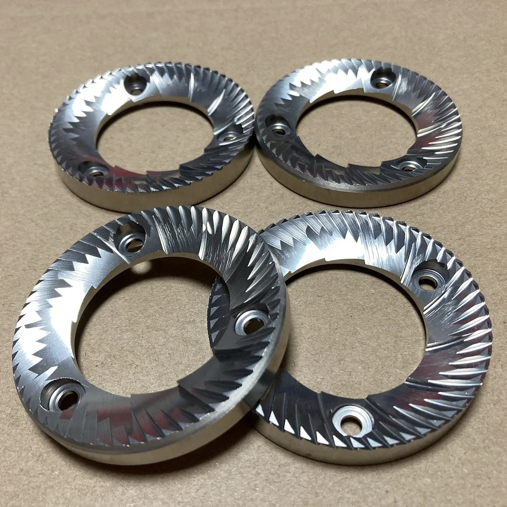 Single Origin Pour Over Coffee Maker Coffee Brew Grinder Standard 64mm Brew Burr Flat wheel Brew Burr Pair Set