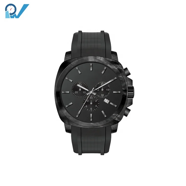 Light weight carbon fiber watch in Nemoto luminous strong forged carbon fiber watches
