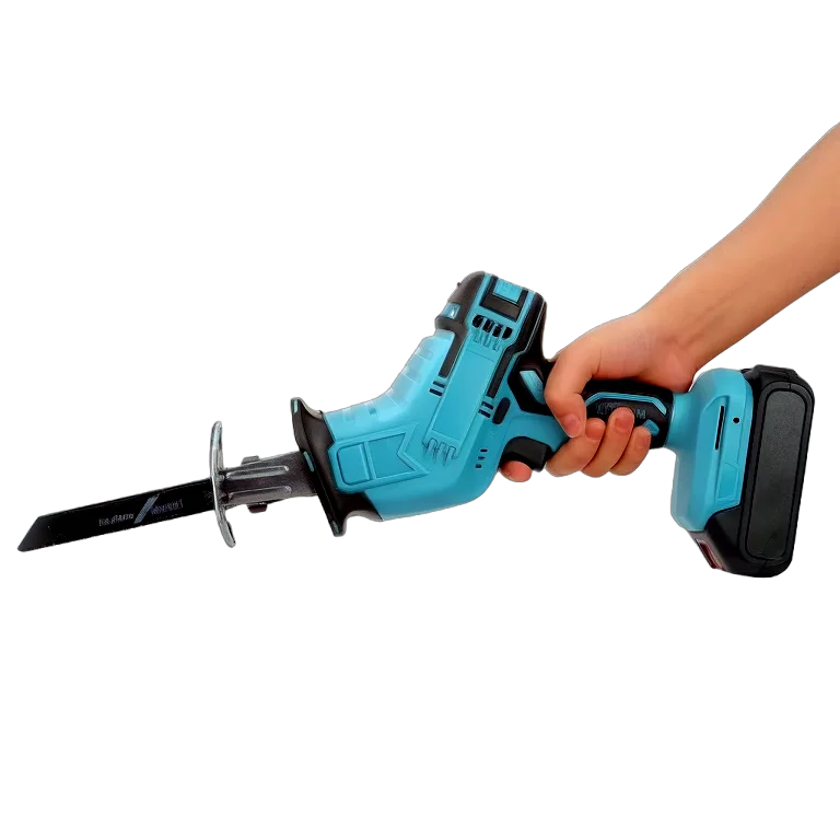 Portable Mini Household Electric Chainsaw Reciprocating Saw Battery Power DIY Wood Sawing Small Portable Handheld Electric Chain