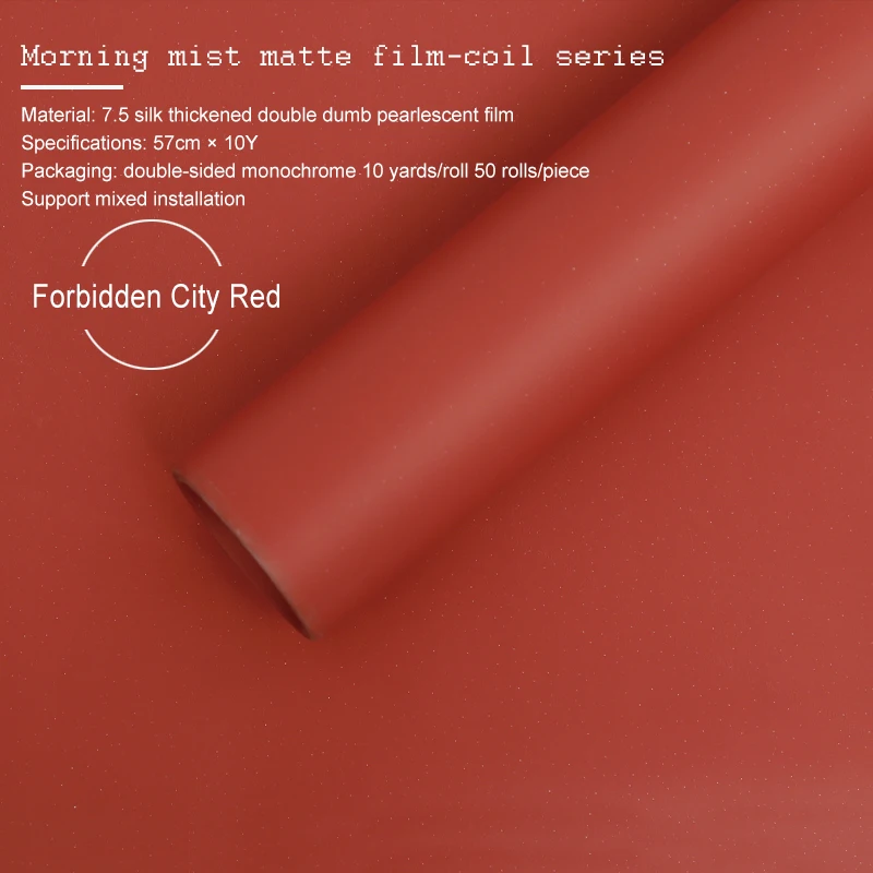 Best Selling Flower Wrap Bouquet Flower Wrapping Paper Plain Matte Color Floral Material Gift Wrap