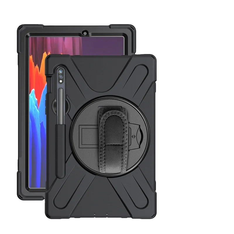 Heavy Duty Shockproof Case Tablet Kickstand Silicon Soft Cover Cases For Samsung Galaxy Tab S7 11 inch SM-T870 T875