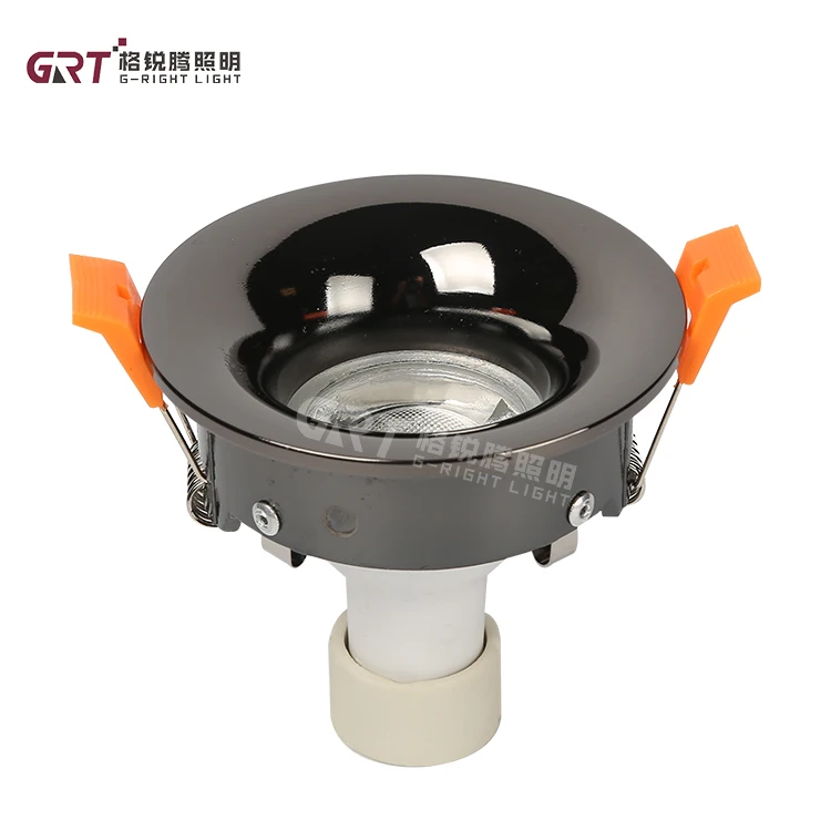 CE утвержденный MR16 G5.3 GU10 алюминиевый настраиваемый потолочный SMD COB Встраиваемый светодиодный светильник