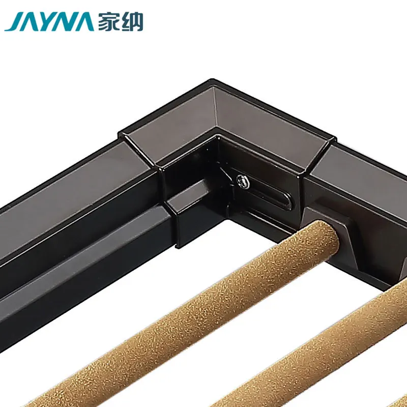 JAYNA Opal Series Smart Hardware Wardrobe Accessories Pull Out Pants Rack