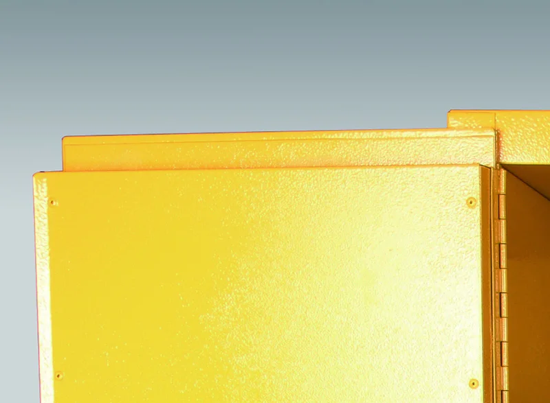 SYSBEL CE Approved OSHA Standard 4 Gal 15L Single Door Cheap Flammable Liquids Cabinet Lab Storage Cabinet