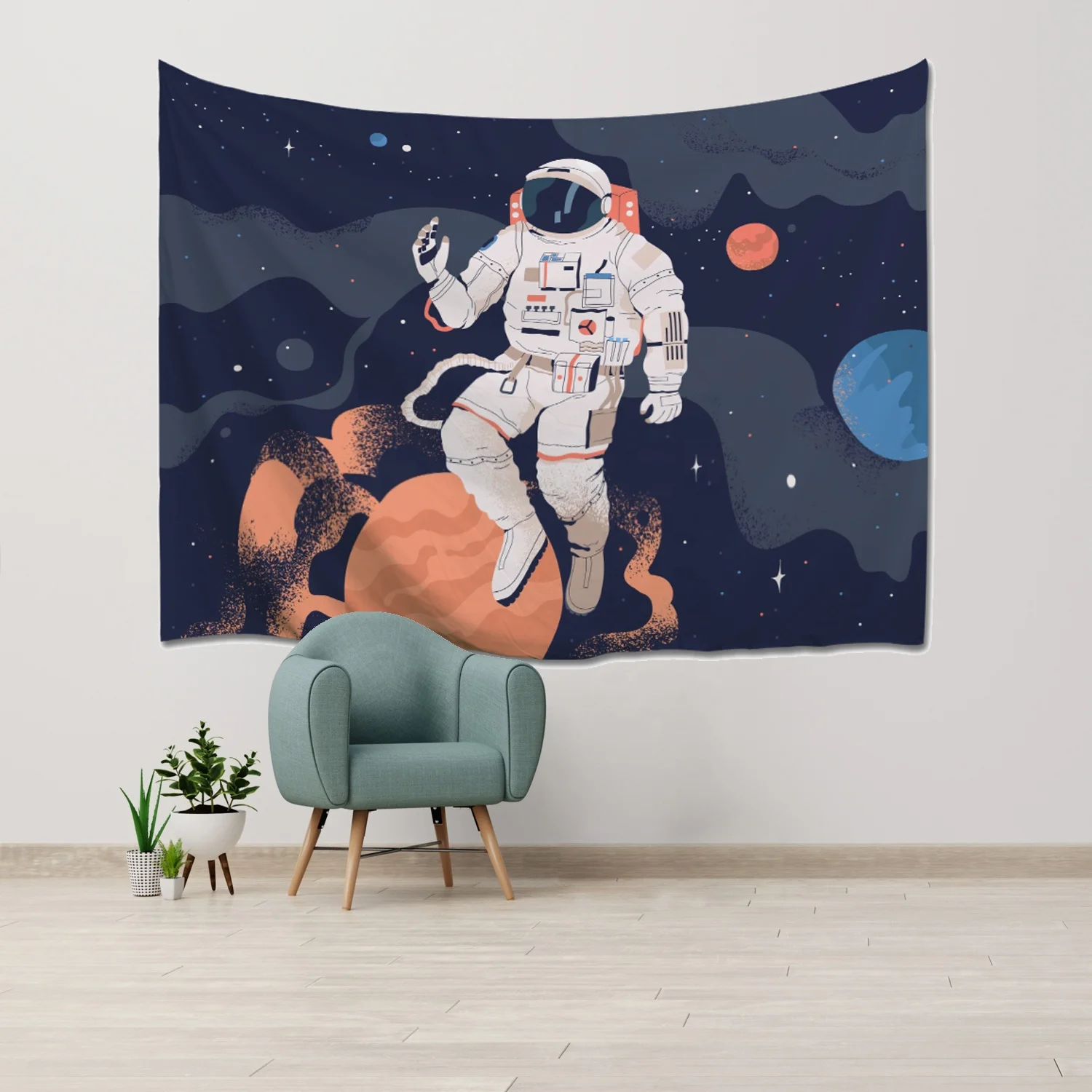 New collection hot sale polyester custom printing fabric wholesale quran tapestry