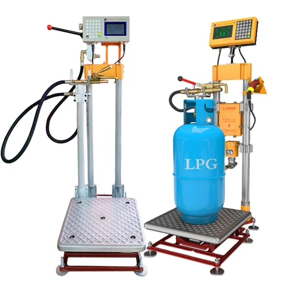 LPG Refilling Scale Machine with Sim Card Function Wireless GSM Communication