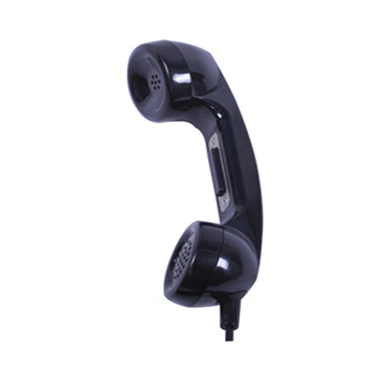 Vandal Resistant IP 65 PTT telephone handset for Underground Tunnel