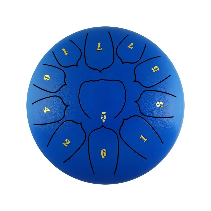 Steel Tongue Drum drums Percussion Instrument Hand pan Drum with Bag Music Book and Mallets for Entertainment musician