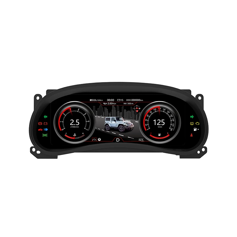  Автомобильный кластер-спидометр для Jeep Wrangler 9 1-2011 Android 2017 ЖК-дисплей приборной панели автомобиля GPS