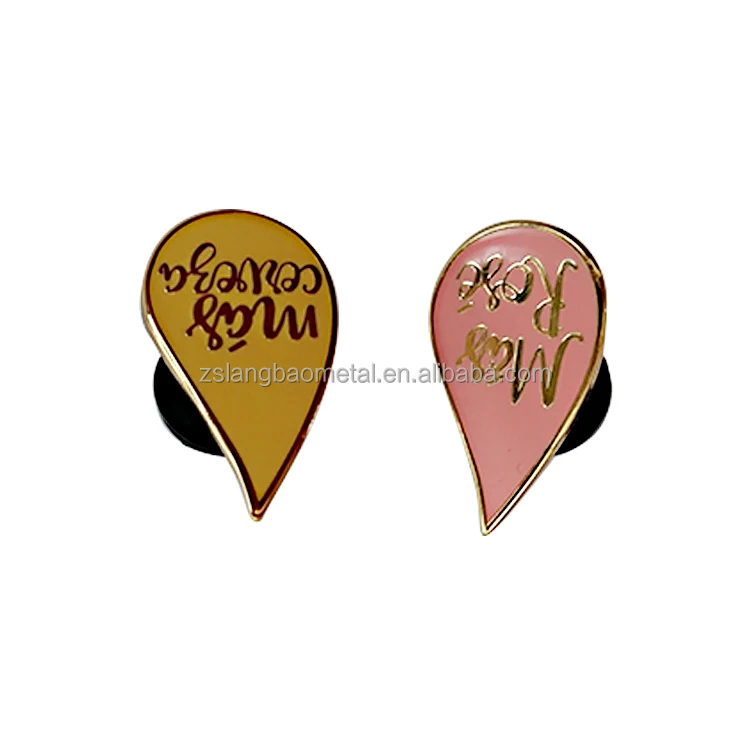 Metal Lapel Pin Name Label University College Badge Souvenir Pin Metal Badge Custom Enamel Pin