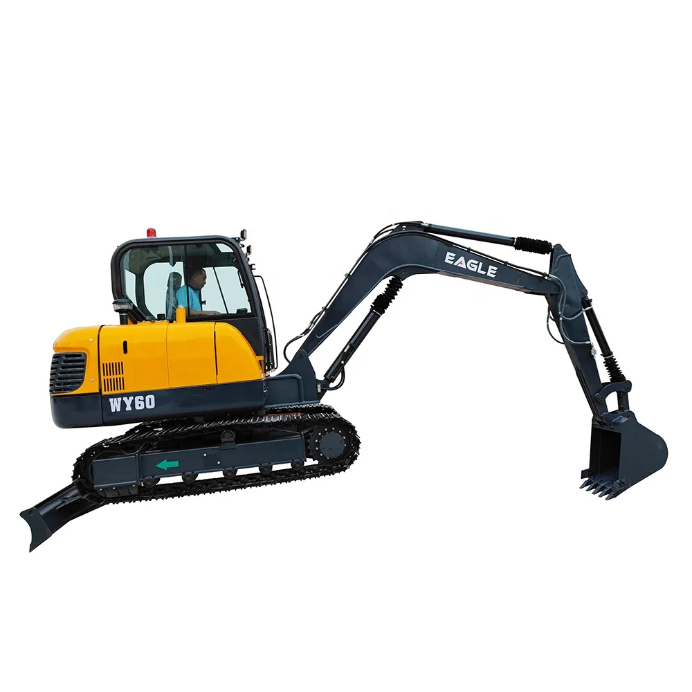 6 ton compact mini excavator crawler excavator second hand (1600658988107)