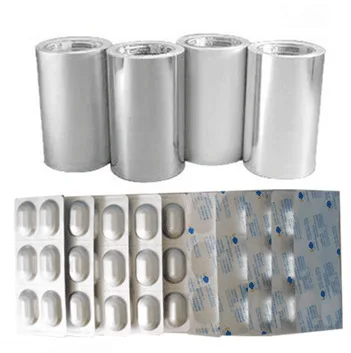 100% Barrier Against Water Vapour Capsules Packaging Heat-sealed Alu Alu Foil