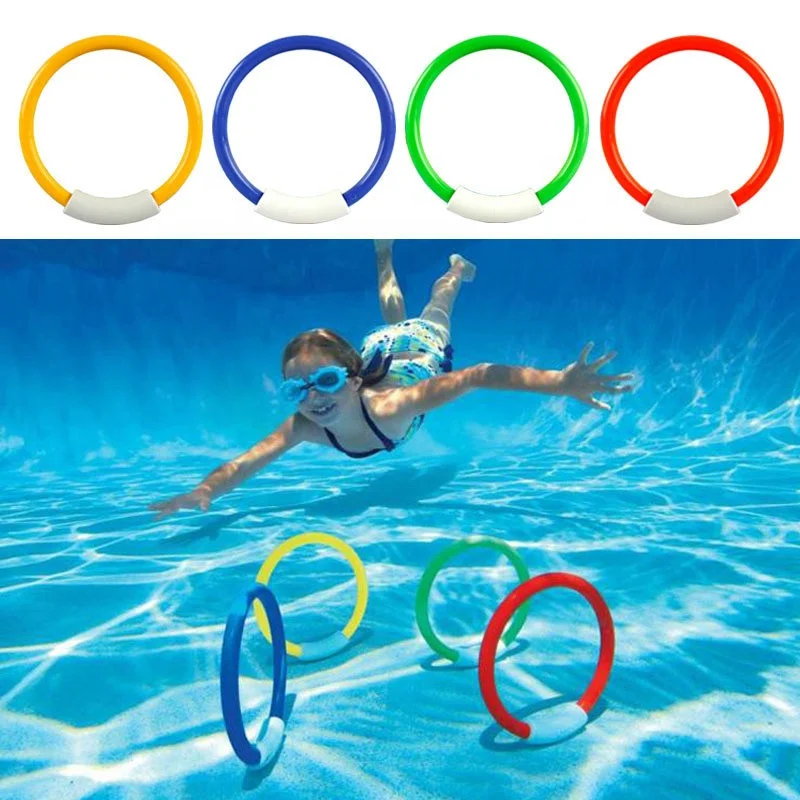 Cleanwell Diving Pool Toys Jumbo Set Diving Sticks and Ring Pirate Treasures Toypedo Bandits Fish and Octupus