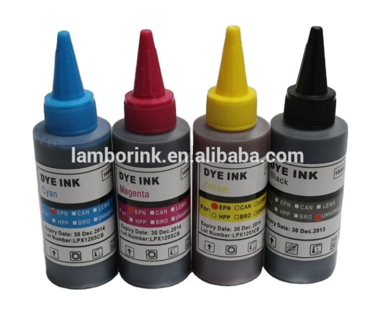 Universal bulk dye refill ink for hp canon brother epson printer