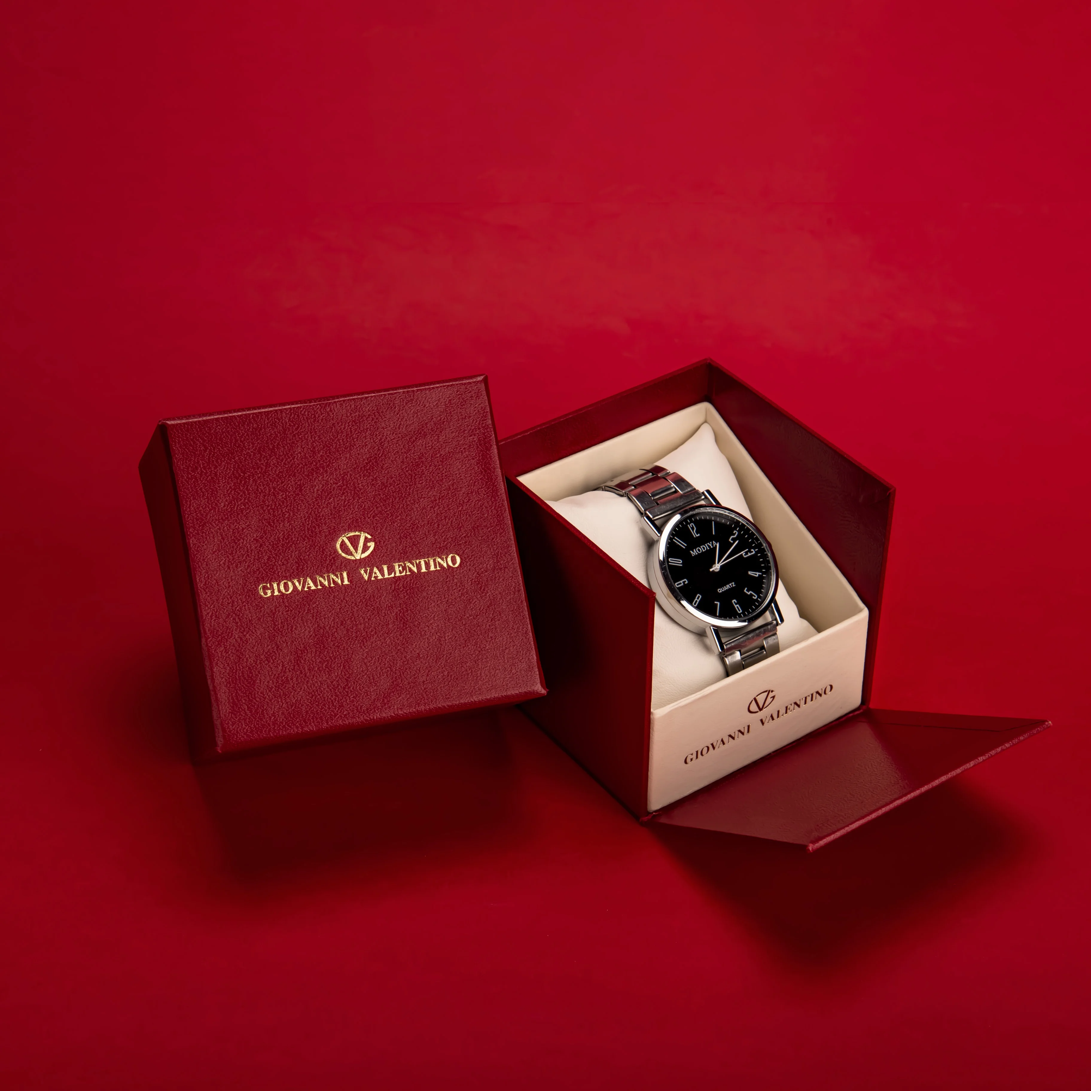 Custom Logo High End Custom Logo Kraft Paper Boxes Watch Gift Box Rigid Paper Packaging Box for Watch Paper Board Handmade HX