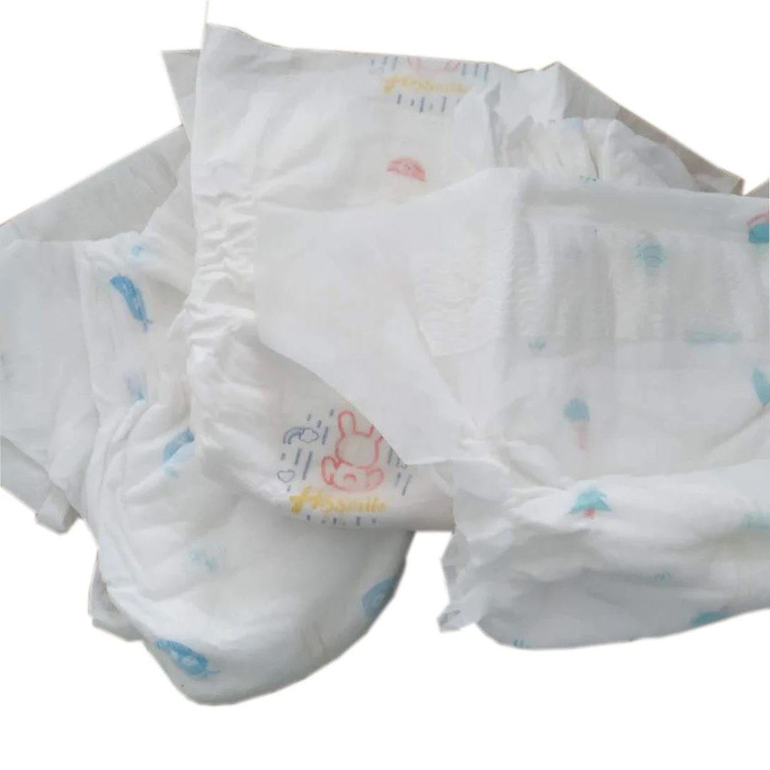 Baby Diaper Manufacture High Quality Ultra Thin Disposable Baby Diapers  Wholesaler Stock