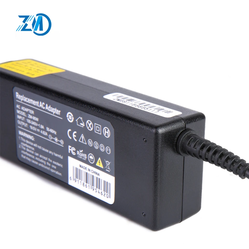 Подлинная 90 Вт 19,5 в 462a ноутбук зарядное устройство acdc адаптер для DELL chargeur ordinateur для DELL