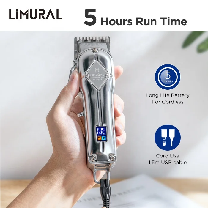Limурал LM K11S оригинальная сменная машинка для стрижки волос Парикмахерская Беспроводная Машинка