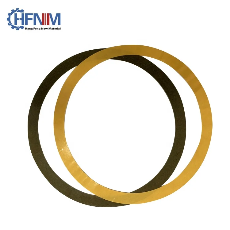 
Carbon-Fiber Enhanced Paper-Base Material Ring for Hydraulic Torque Converter of Car 