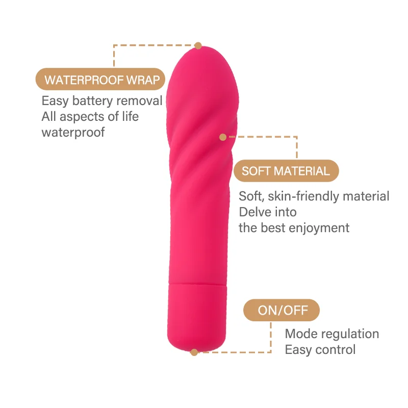single head vaginal massage stick10frequency switch low decibel waterproof design safe material adult sex toy,sex  tease stick