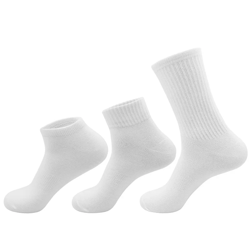 Favorite Hot Custom Wholesale Crew Mens White Socks Women Long Socks White Socks Unisex