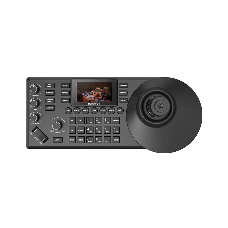 4D PTZ Keyboard Controller, 4D ptz joystick controller, ptz camera keyboard ip ptz controller for High Speed PTZ Dome IP Cameras
