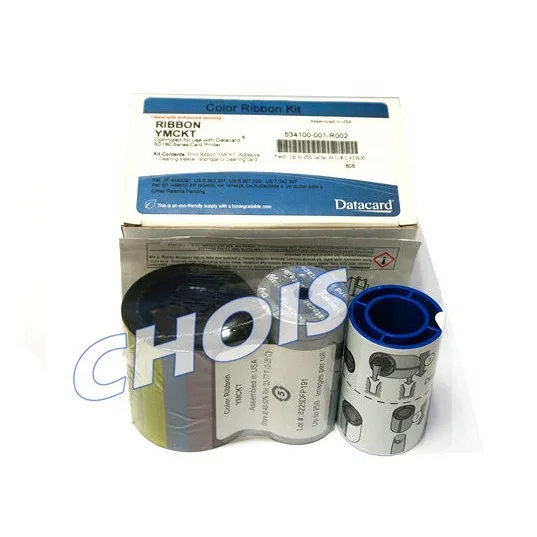 Original Datacard 534100-001-R002 YMCKT Ribbon For SD160 Printer