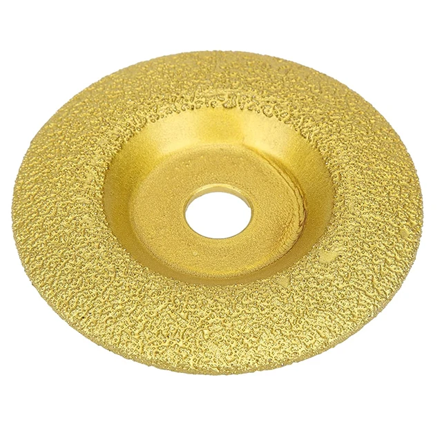 Customizable Vacuum Brazed Tungsten Carbide Diamond Polishing Disc for Cast Iron & Spiral Steel Cutting