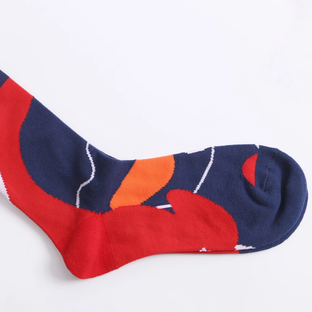 Cheap wholesale oem designer custom design your own logo men/women crew sports socks custom bamboo cotton red sock for man