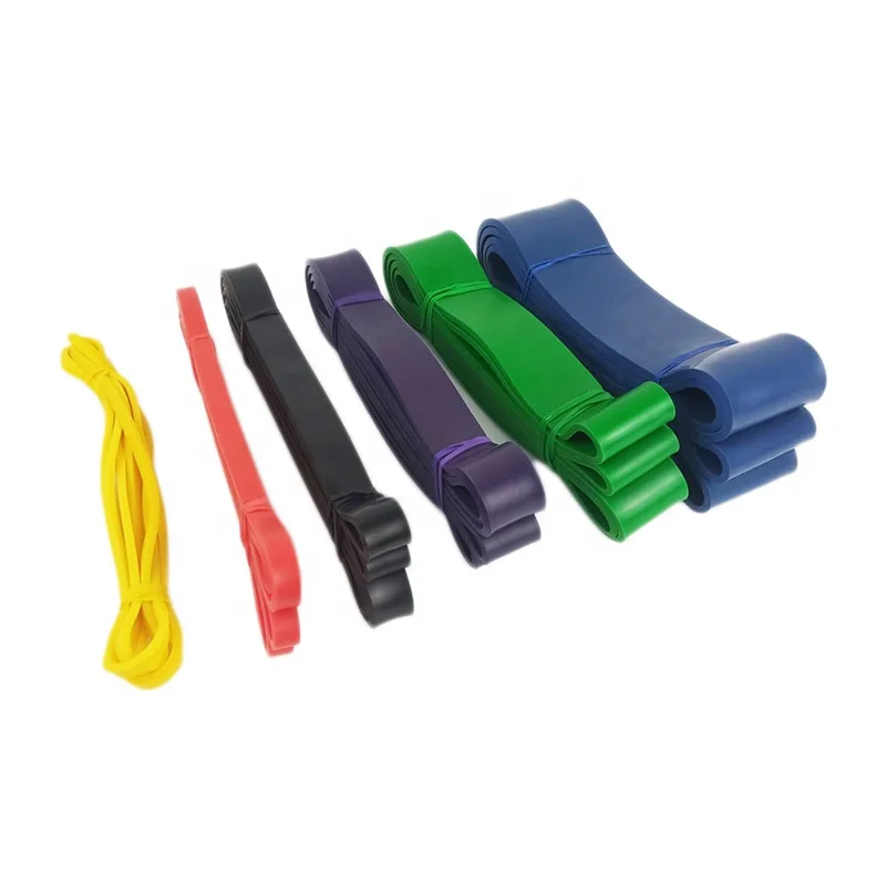 
2080mm Loops Strong Resistance Anti-Tear Multi-Function Latex Exercise Bands Set 