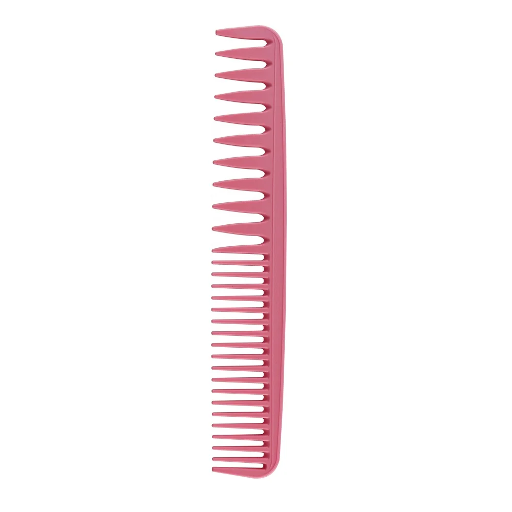 Newest Salon  Hairstyling Vent Hair Comb Plastic Rectangle Hair Brush Kit 3 Piece Round Shape Hollow Grid Design Hair Brush Comb