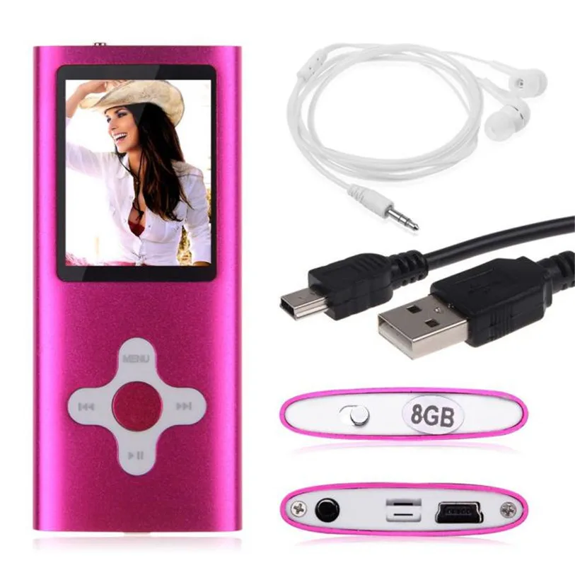 Portable Digital MP4 Player with blue tooth mini Audio Video mp4 music Player with LCD screen