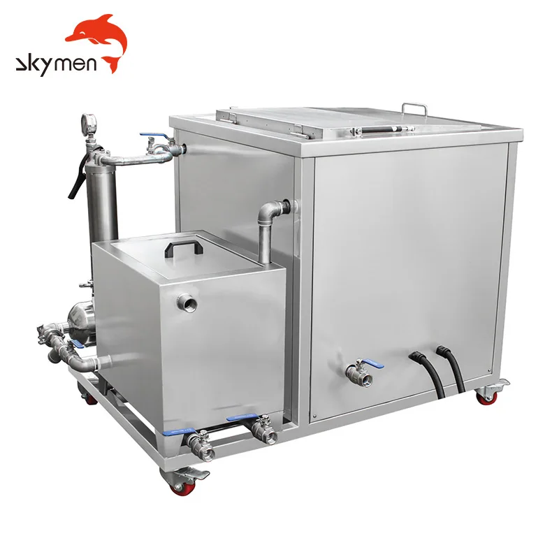Skymen JP-720G 3600W 28Khz 360L crankshaft turbine parts engine cylinder wash machine