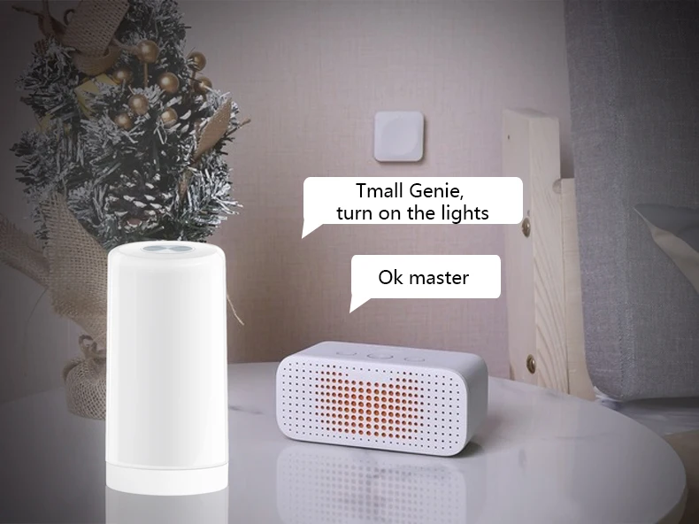  2021 New LED RGB Atmosphere Color Changing Smart Smartlife Home APP Controlled Adjustable Night Light With