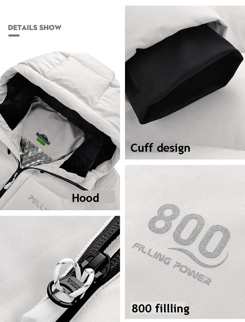 Womens Parkas Thicken Outerwear hooded Coats winter warm duck puffer bubble ultralight down jacket coats