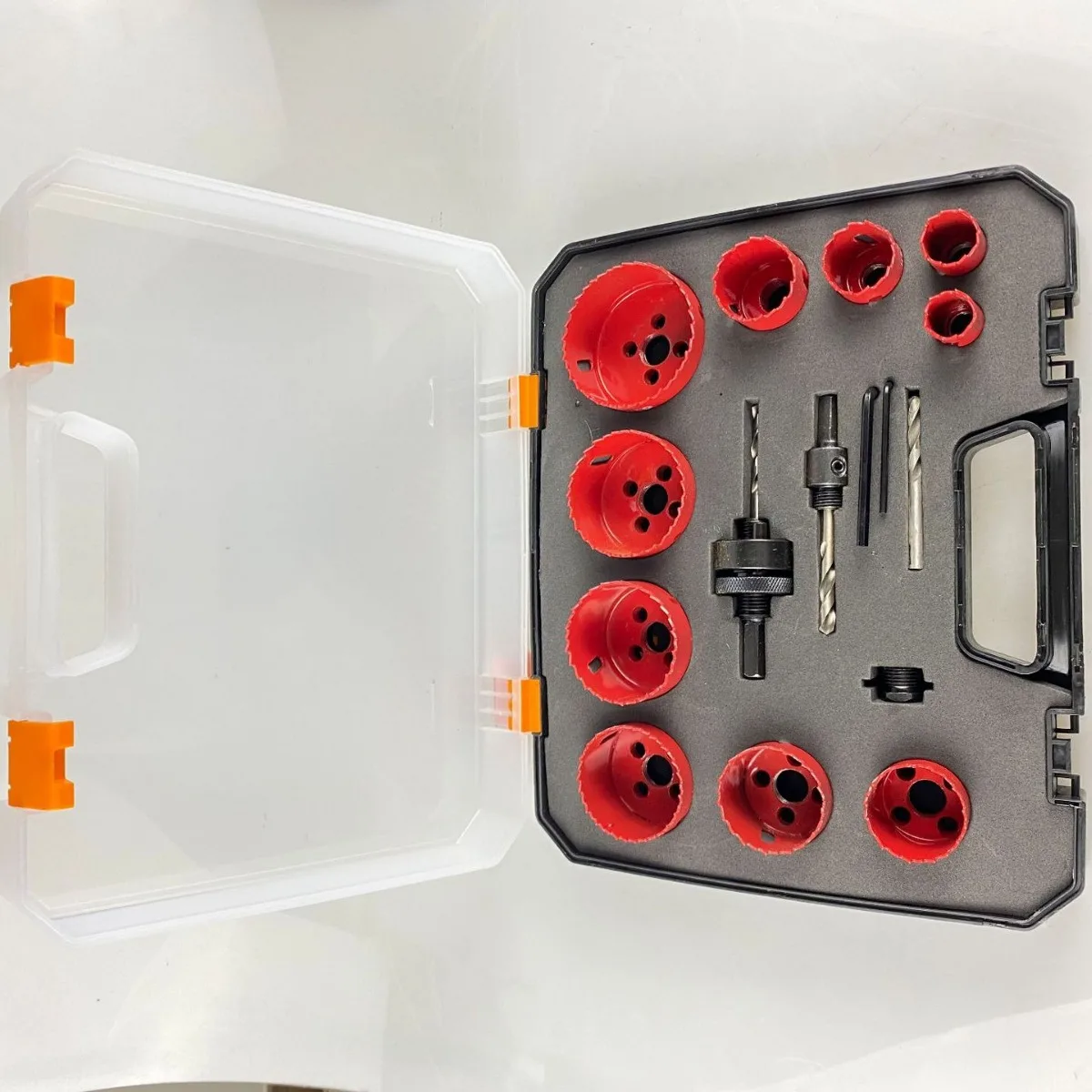 PMS 19PCS Metal Wood Plastic Gypsum Board Iron Sheet Hole Opener Bi-metal Hole Saw Set