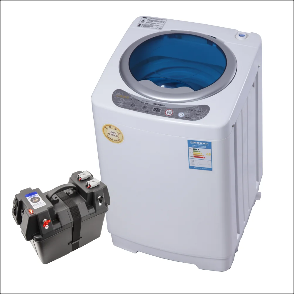 DC auto washing machine DC 12V/24V Fully automatic washing machine, suitable for RVs,Camping washer Solar washing machine
